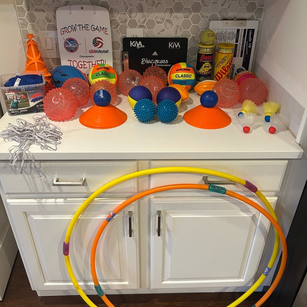 VOLLEYBALL Coaching Practice & Training equipment